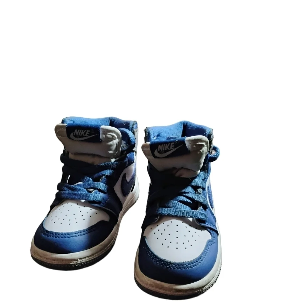 Jordan 1 Retro Mid Legend Blue Toddler Size 6C